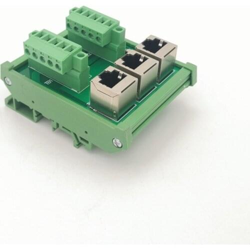 PLC industrial bus network breakout board, PLC supporting IO terminal block,WL-TB-104