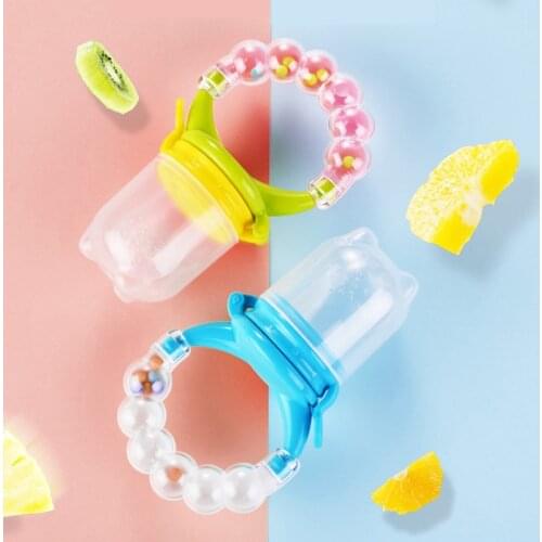 Baby pacifier fruit feeder holder Silicone Infant Nipple Soother Toddler Kids Pacifier Feeder For Fruits Food Grade BPA Free