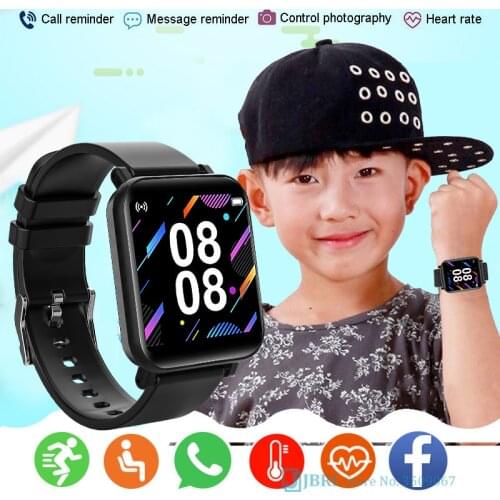 2021 New Children Kids Smart Watch Girls Boys Sport Smartwatch Heart Rate Monitor Smart Clock Bluetooth Smart-watch For 10-18
