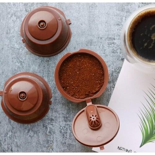 Compatible with reusable filter to fill coffee capsule shell J03