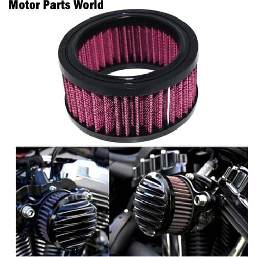Motorcycle Universal Replacement Air Cleaner Intake Filter For Harley Sportster XL 883 1200 48 2004 -2016 2017 2018