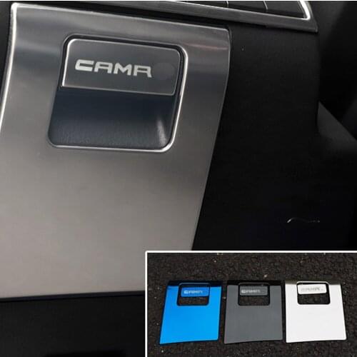 Car Interior master driving glove box storage box decorative sequins cover for Camry 2018 2019 2020 Accessories carstyling