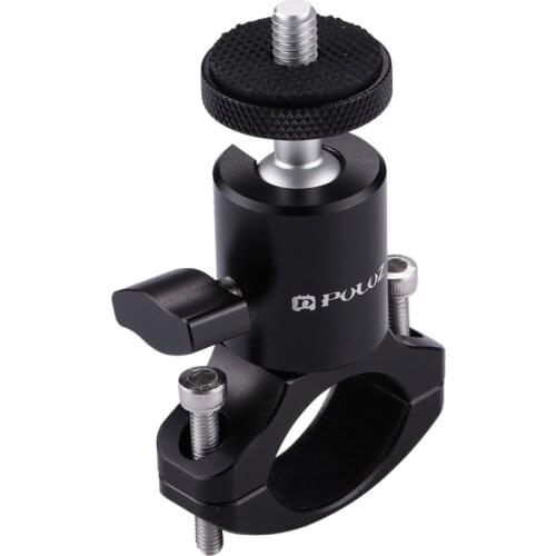 1/4 Camera DV DSLR Bike Bicycle Handlebar Clamp Bracket Tripod Mount Screw Clip For Camera DV for Gopro