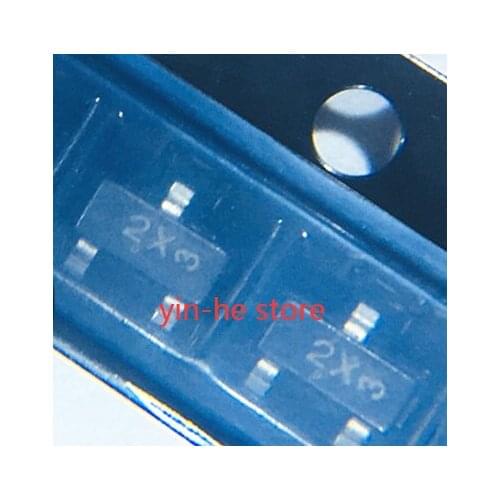 20PCS MMBT4401LT1G SOT23 screen printing 2X ON ON Semiconductor NPN 600mA 40V SMD transistor