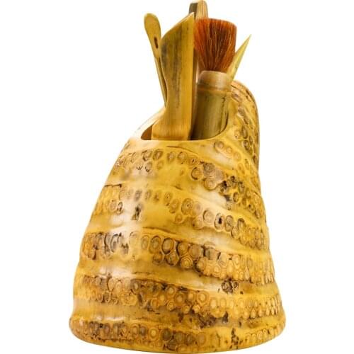 5PCS / Set Bamboo Tea Spoon Tea Clip Tea Set Kitchen Utensils Kung Fu Tea Set Puer Knife Spoon Tea Ceremony Utensils Accessory