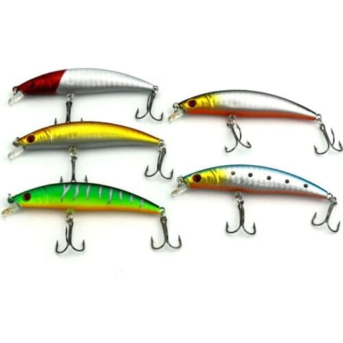 HENGJIA 50pcs 8.5CM/8.3g Fishing Lures Pike Fishing Bait Minnow Bass Floating Perch Lure Fishing Tackle Carp Fishing Isca