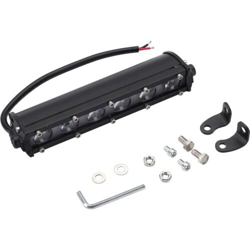 8inch 60W LED Work Light Bar LED headlight Lens Offroad 4WD SUV Driving Fog Lamp