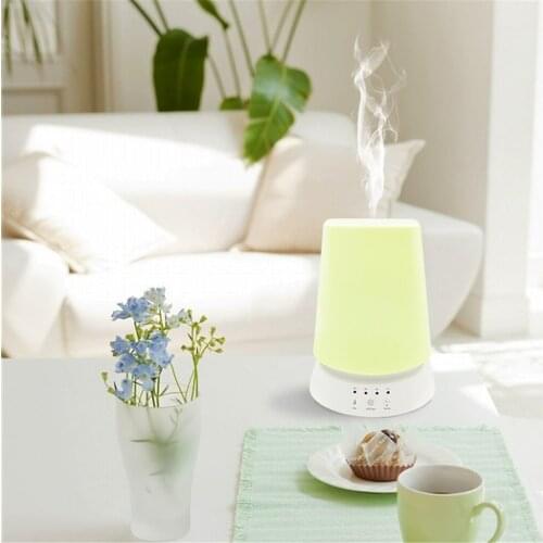 Home Colorful LED 350ML Aroma Mist Humidifier Essential Oil Diffuser US Plug