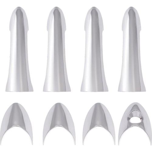 ABS Chrome Car Auto Door Handles Cover Door Handle Protective Covering Cover Trim Suitable For Hyundai SONATA 8GE i45 2011-2012