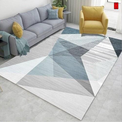 Nordic Style Carpet Modern Home Large Size Non-slip Wear-resisting Washable Living Room Hallway Decoration Rectangle Rug