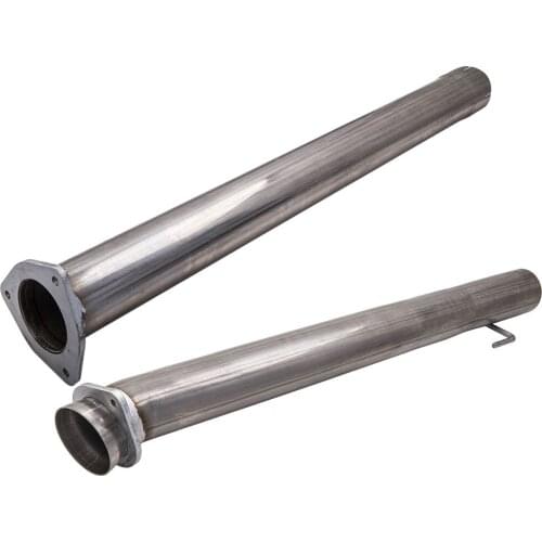 Universal 2.5" 64mm Downpipe 90 Degree T3/T4 T04E Turbo 5-Bolt Flange New