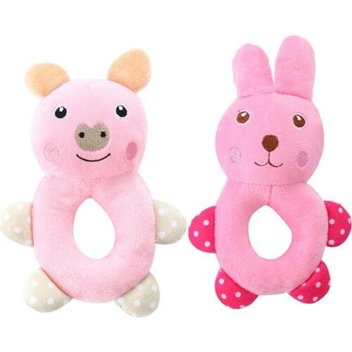 Cartoon Animal Shaped Plush Dog Toys Bite-resistant Teeth Chewing Pet Supplies Dog Toys