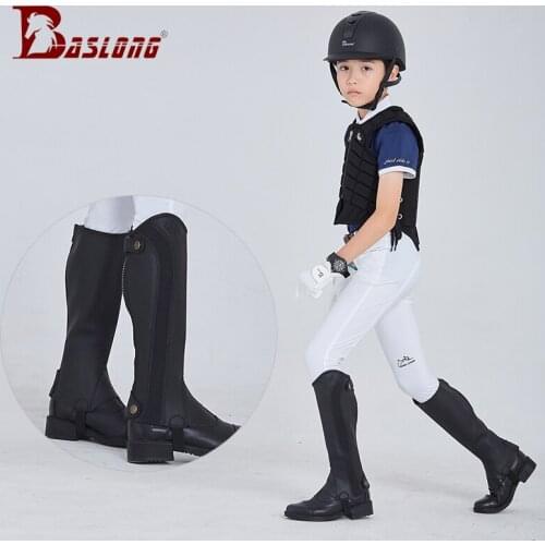 New Adult Children Wear-resistant Equestrian Leggings Soft And Comfortable Equestrian Supplies Equestrian Protective Gear