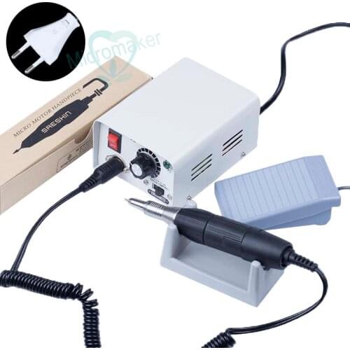 New Dental Micromotor Strong 90 Machine and 35,000RPM 102 Handpiece Nail Drill High Quality