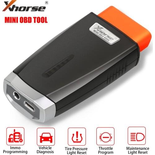 Xhorse VVDI Mini OBD Tool Work with Xhorse VVDI Key Tool Max Programming Tool