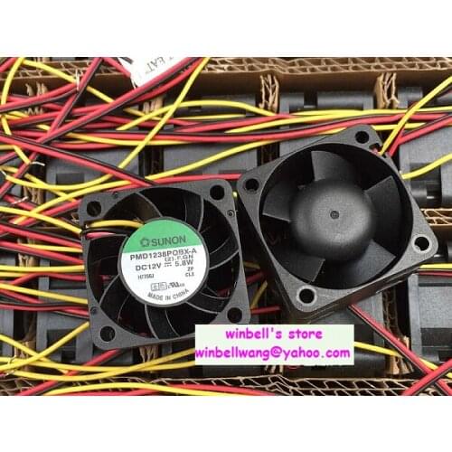 Brand new and original 3.8CM Servo fan PMD1238PQBX-A 12V 5.8W 3wires