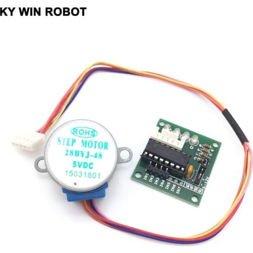 Smart Electronics 28BYJ-48 5V 4 Phase DC Gear Stepper Motor + ULN2003 Driver Board for arduino DIY Kit