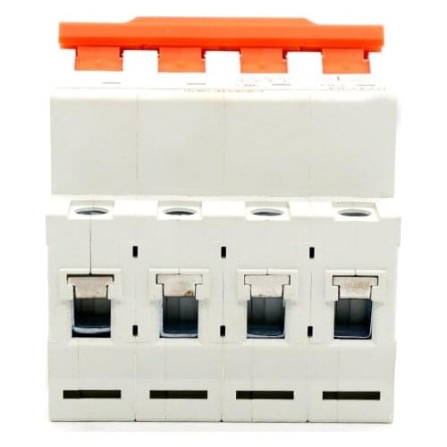 Top quality low price free ship 40A 440V small circuit breaker 4P with 10000A high breaking capability short circuit protection