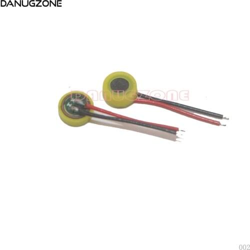 100PCS/Lot Two-line Phone Mobile Microphone Transmitter Mic Speaker