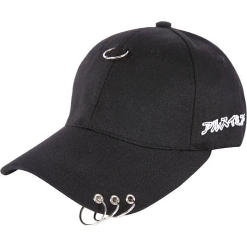 2017 Men Women GD Same style with A Ring Cap Clip Ring Embroidery Cotton Unisex Snapback Hip Hop Hat Running Cap
