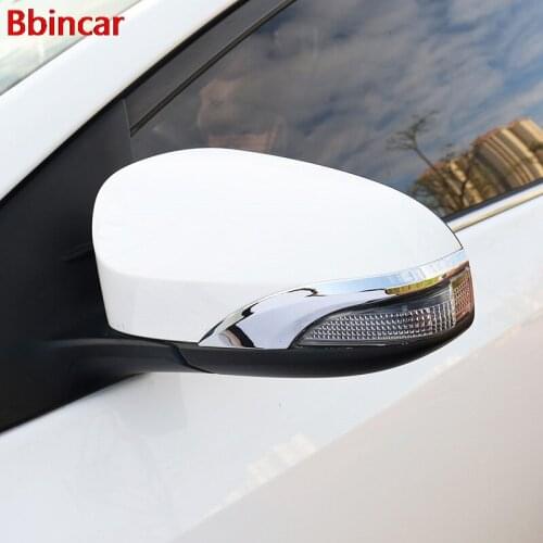 Bbincar ABS Chrome Rearview Mirror Cover Trim Car Mirrors Covers Trims 2pcs For Toyota Corolla (E170) 2013 2014 2015 2016