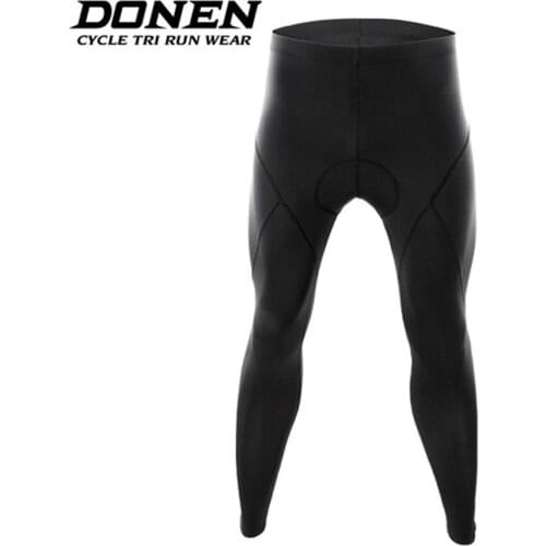 DONE hree-tier composite Windproof Fleece Outdoor Bike Pants Cycling Women Women Witer Bicycle Long Pants Coolmax 3D Gel Pad