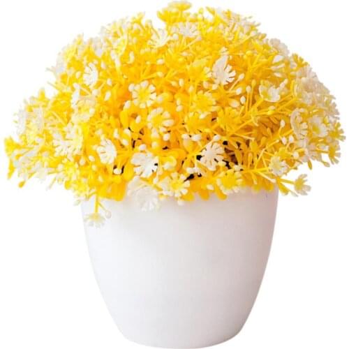 Artificial Flower Plant Bonsai Ornament Living Room Garden Hotel Desktop Decor