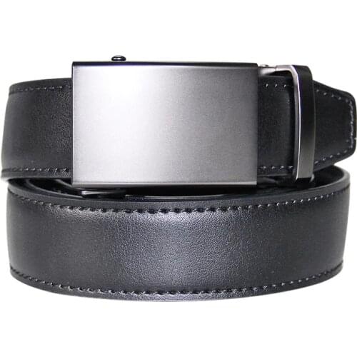Famous Brand Belt Men Top Quality Genuine Luxury Leather Belts for Men Strap Male Metal Automatic Buckle 3.0cm Man Belt