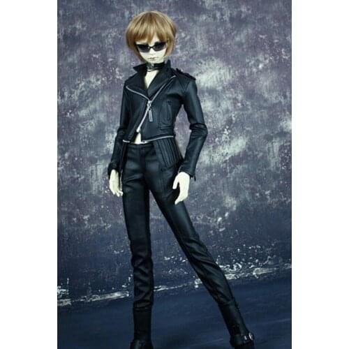 [wamami] 1/3 SD17 IP ID Locomotive Leather Pants For BJD Doll Dollfie Outfit