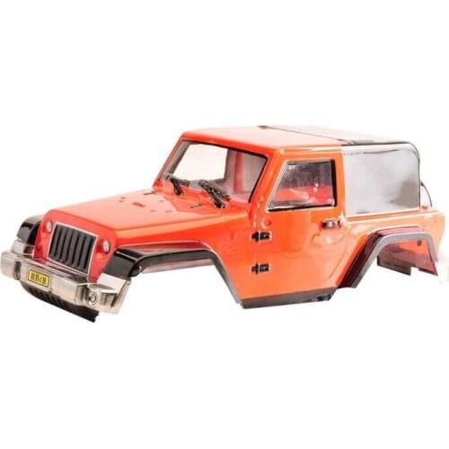 1/10 scale Rock Cralwer JK Wrangler Clear Body Unpainted & Uncut with Decals/Stickers For Axial SCX10 Defender D90 lOSI Redcat