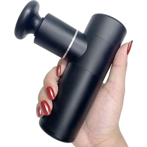 Mini Electric Massage Gun Deep Tissue Body Muscle Massager Gun Small Fitness Equipment Acid Pain Relief Body Relaxation Slimming