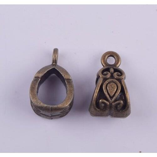 Wholesale Necklace Beads European Charms Zinc Alloy Antique Bronze Beads Spacer DIY Bracelets Findings For Jewelry 100pcs/lot