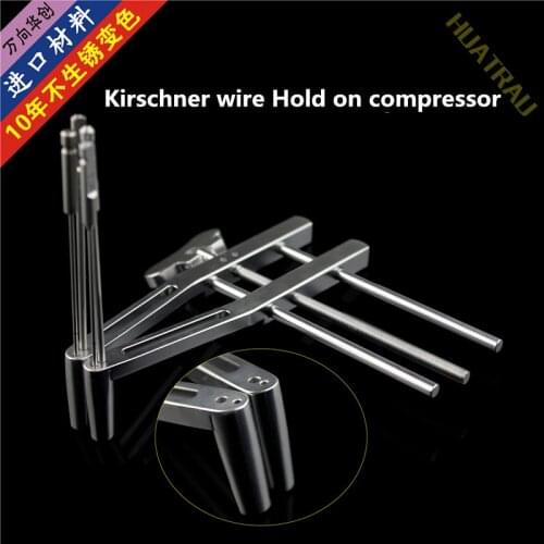 Orthopedic instruments medical Kirschner wire distraction forceps guide needle parallel compressor foot ankle knee joint small a