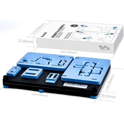 Qianli 6 in 1 Middle Frame Reballing Platform for iphone X XS MAX 11 11Pro ProMax Desoldering Holder Motherboard Repair Fixture
