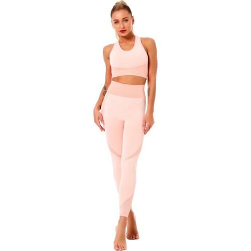 Sports Outfit Woman Seamless Yoga Set Fitness Clothing Sexy Sportswear Women Suit For Fitness workout gym leggings Sport Sets