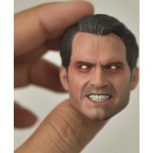1/6 Scale Super person Henry Cavill 3.0 Head Roaring Version for 12''Figures Bodies