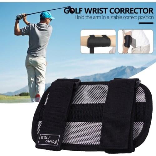 1PC Golf Swing Training Aid Elbow Support Corrector Golf Arm Bending Alarm Swing Trainer Wrist Brace Practice Tool