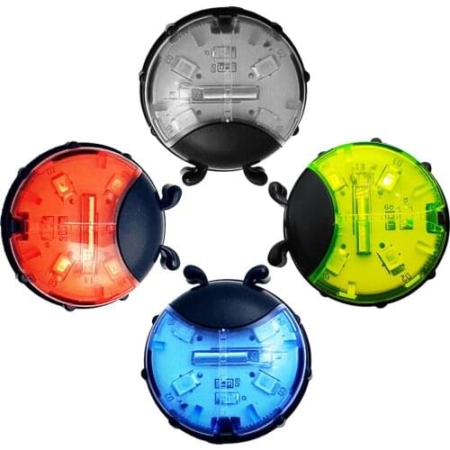 1pcs Multi-purpose Ladybug Warning Light Balance Car Flower Drum Light Bicycle Tail Light Wheel Light Frog Light