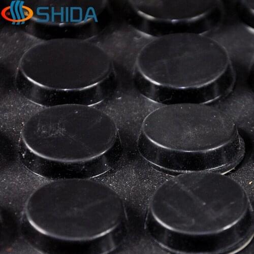 180PCS 20mm x 5mm translucent anti slip silicone rubber bumper damper shock absorber 3M self-adhesive Silica gel feet pads