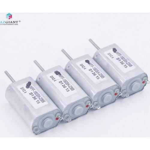 4PCS Metal Brush DC Motor Mute16mm Long Shaft WFF-180SH-2395 High Speed CD Player,electric Shaver,toothbrush Motor