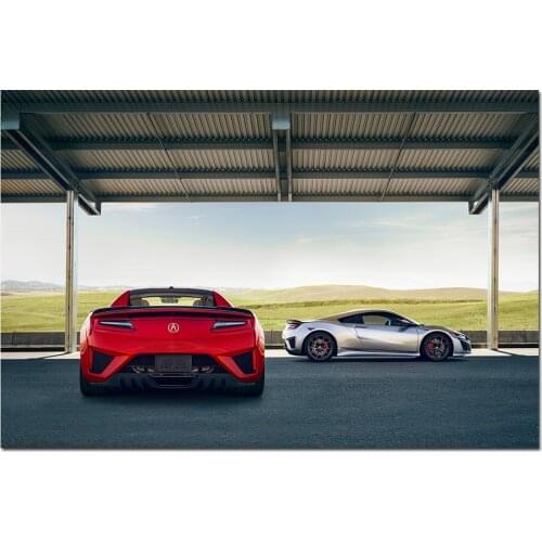 Acura NSX Supercar Wallpaper Wall Art Posters and Prints Canvas Painting Wall Picture For Living Room Decor