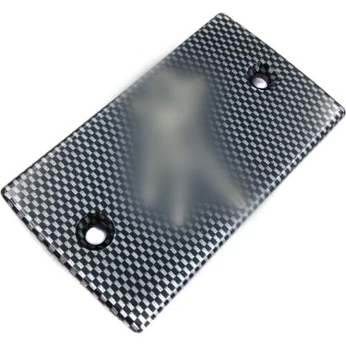 Aftermarket free shipping motorcycle parts Brake Clutch Fluid Reservoir Cap for 1999-2012 Suzuki Hayabusa GSXR 1300 Carbon Fiber