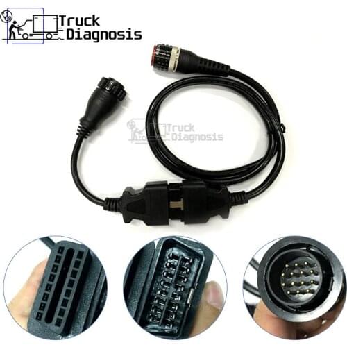 Vocom 9993832 14pin Cable with 88890304 Truck OBDII diagnostic cable for volvo Vocom ii 88890300 truck diagnostic tool