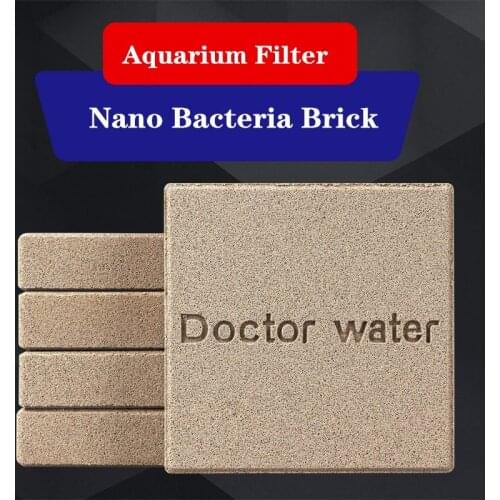 2PCS Aquarium Filter Media Bio Ceramic Brick Block Ceramic Biological Filter for Fish Tank Aquarium filtration tools