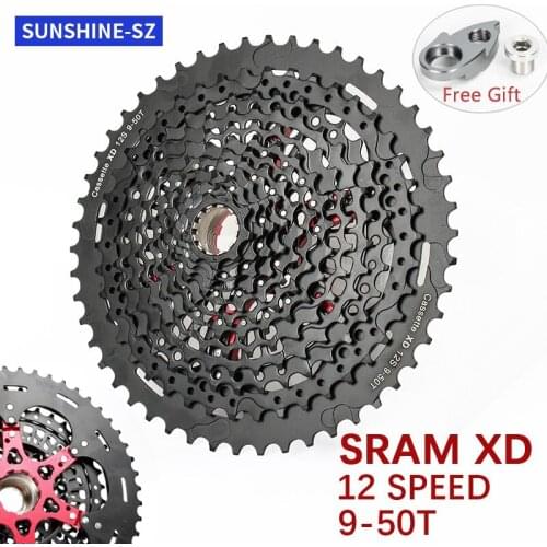 Sunshine SZ Mountain Road Bike SX NG GX XX1 12 Speed 9-50T MTB Bicycle Flywheel Cassette Velocidade XD MTB Freewheel Sprocket