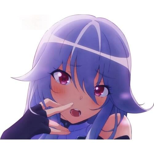 Personality Masou Gakuen HxH Chidorigafuchi Aine Car Stickers Anime Scratch-proof Surfboard Personality Decal Apply To Car Door