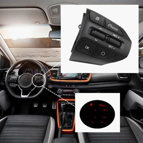 Car-Steering Wheel Buttons Bluetooth Phone Cruise Control For KIA K2 RIO 2017 2018 2019 RIO X LINE Volume