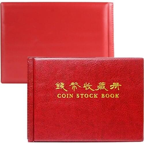 240 Collection Storage Penny Pockets Money Album Book Collecting Coin Holders