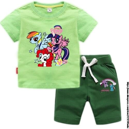 Disney Avengers Marvel Spiderman Boys Clothes Set Summer Kids T shirt + Pants Casual Sport Suits Children’s Clothes Outfits