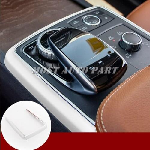 Inner Console Gear Box Multimedia Frame Cover For Benz GLE W166 C292 2015-2019 Car accesories interior Car decoration